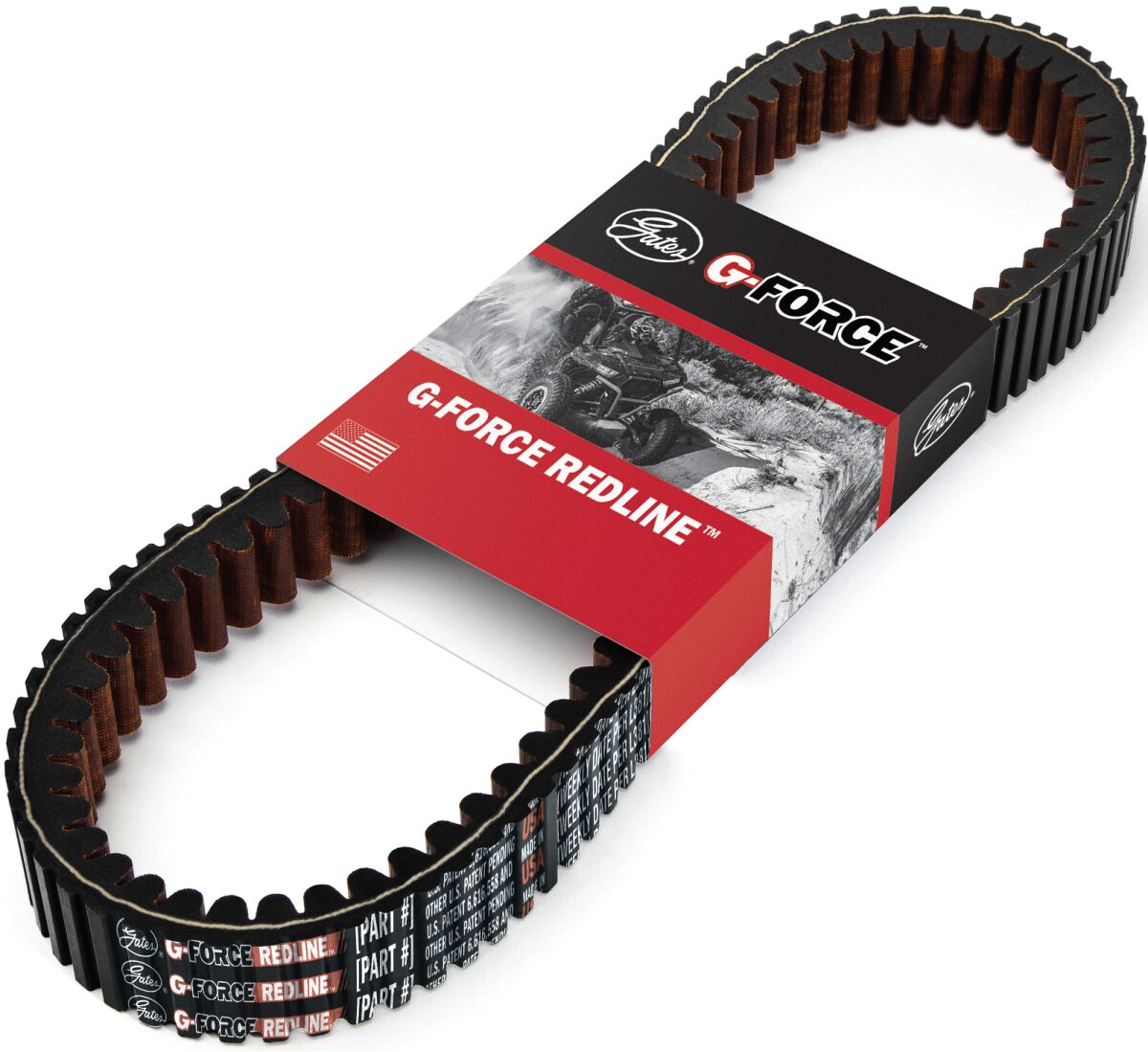 G-Force RedLine™ Drive Belt ARCTIC CAT; Kawasaki; Lynx; Ski-Doo — Selected Models; See Fitment — Not for European Assembled vehicles