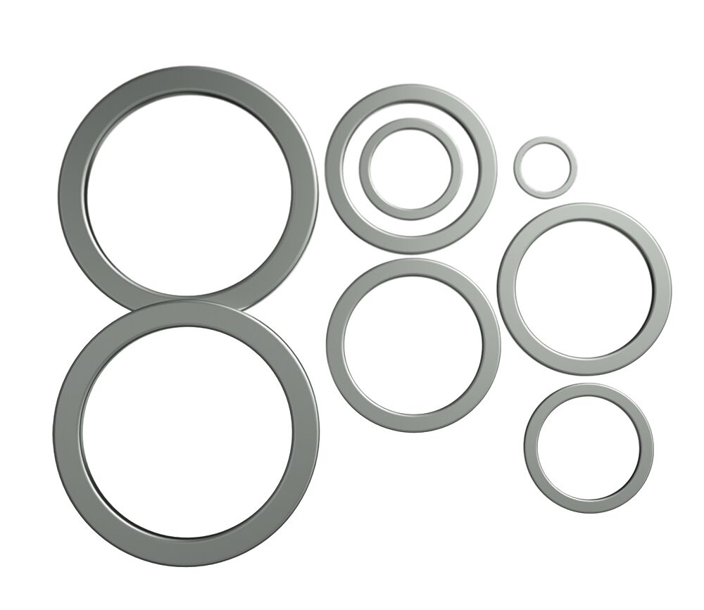 Crush Washer — Front| Lower| Rear| Upper, Aluminum