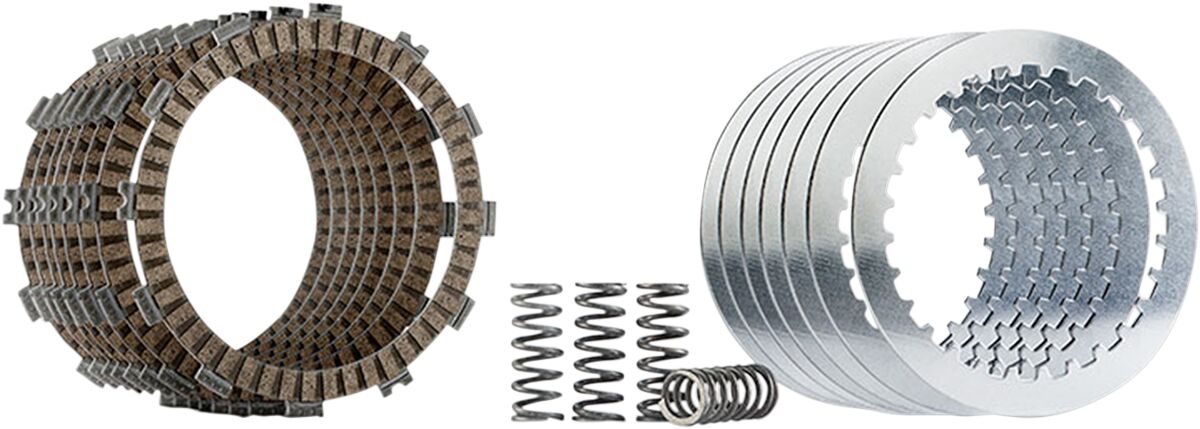 Clutch Plate and Spring Kit Yamaha RD 400 1976-1979 (AMERICA) / Yamaha RD 400 1976-1979 (EUROPE) / Yamaha RZ 350 YPVS 1984-1985 (AMERICA) / Yamaha YFZ 350 Banshee 1987-2006