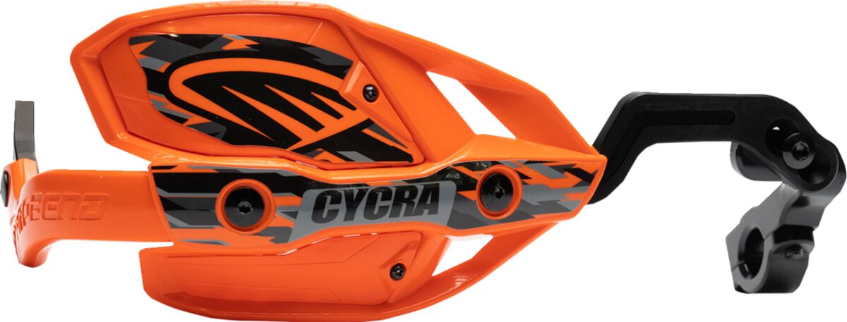 1-1/8" Ultra Probend™ CRM Handguards — Black| Gloss| Orange