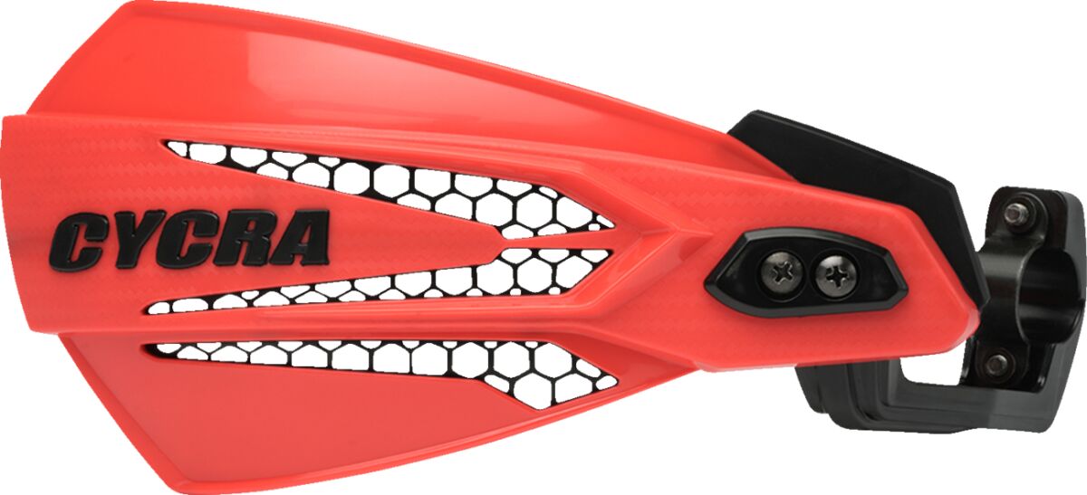 MX-Race Handguards — Black| Gloss| Red