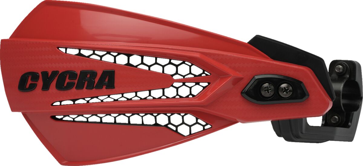 MX-Race Handguards — Black| Gloss| Red