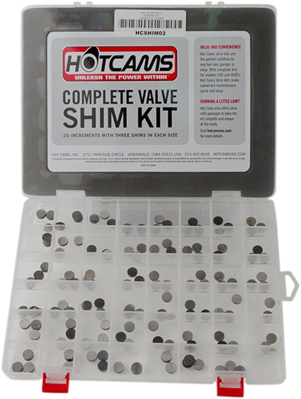 Complete Valve Shim Kit HUSQVARNA; KTM — Selected Models; See Fitment