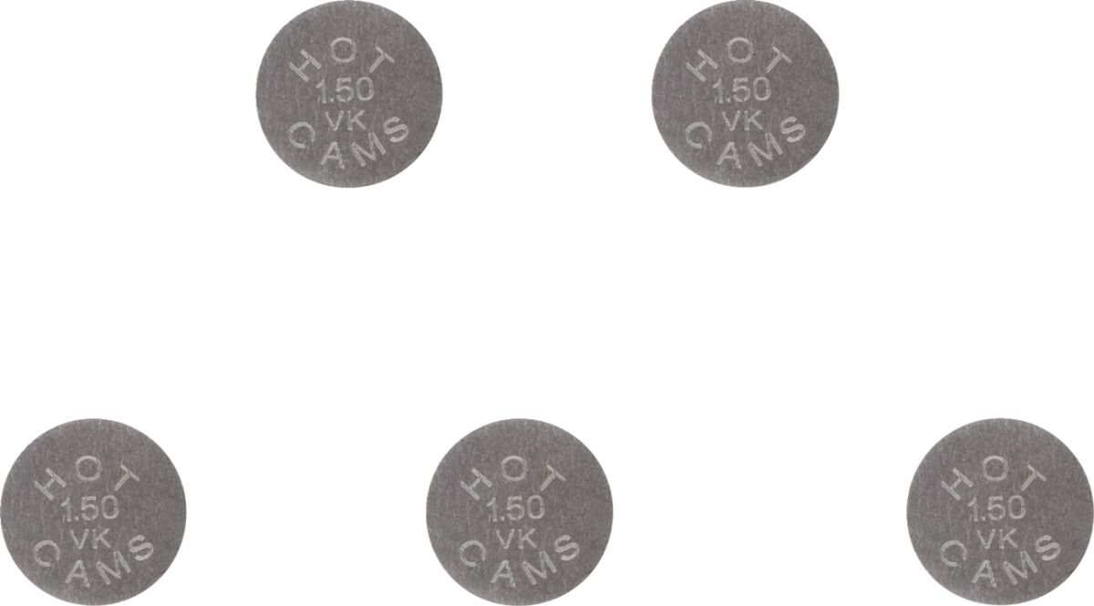 Replacement Valve Shims ARCTIC CAT (TEXTRON); Honda; Kawasaki; SUZUKI; Yamaha — Selected Models; See Fitment