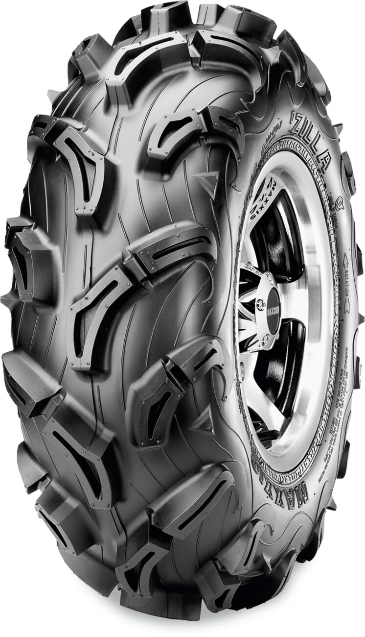 Zilla Tire ARCTIC CAT (TEXTRON); Can-Am; Honda; Kawasaki; Polaris; SUZUKI; Yamaha — Selected Models; See Fitment