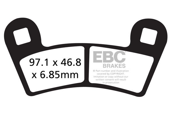 TT Sport Carbon Fusion Brake Pads — FA456TT
