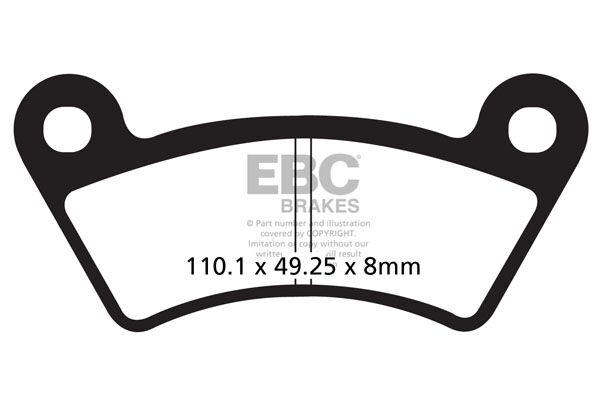TT Sport Carbon Fusion Brake Pads — FA482TT