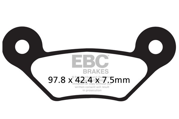 R Series Heavy Duty Sintered Brake Pads JOHN DEERE — Selected Models; See Fitment