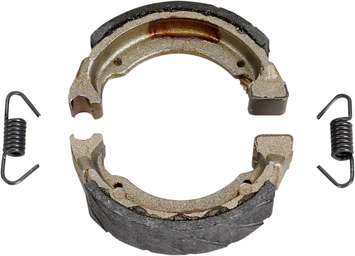 Grooved "G" Brake Shoes Front ETON DXL 90 Sierra 2000-2002 (AMERICA) / Front Kawasaki KFX 50 2X4 2003-2005 / Front Kawasaki KFX 80 2X4 2003-2006 / Front SUZUKI LT 80 Quadsport 1988-2006 / Front SUZUKI LT-A 50 2X4 Quadmaster 2002-2005 / Front SUZUKI LT-Z 50 2X4 Quadsport 2006-2015