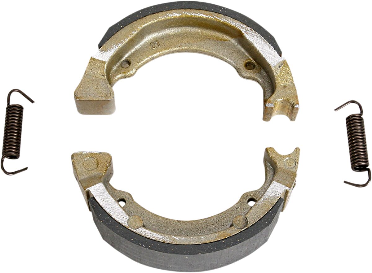 Carbon Graphite "X" Brake Shoes Front ETON DXL 90 Sierra 2000-2002 (AMERICA) / Front Kawasaki KFX 50 2X4 2003-2005 / Front Kawasaki KFX 80 2X4 2003-2006 / Front SUZUKI LT 80 Quadsport 1988-2006 / Front SUZUKI LT-A 50 2X4 Quadmaster 2002-2005 / Front SUZUKI LT-Z 50 2X4 Quadsport 2006-2015