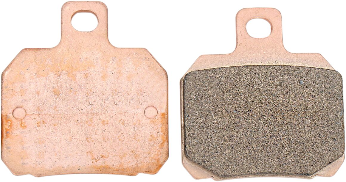 Sintered "HH" Brake Pads APRILIA; BENELLI; BIMOTA; BRAMMO; CAGIVA; DERBI; DUCATI; ENERGICA; GENERIC (KSR MOTO); Honda; HOREX; Harley Davidson; INDIAN; Kawasaki; KTM; MOTO GUZZI; MOTO MORINI; MV AGUSTA; NORTON; RIEJU; SUZUKI; VICTORY; VOXAN — Selected Models; See Fitment
