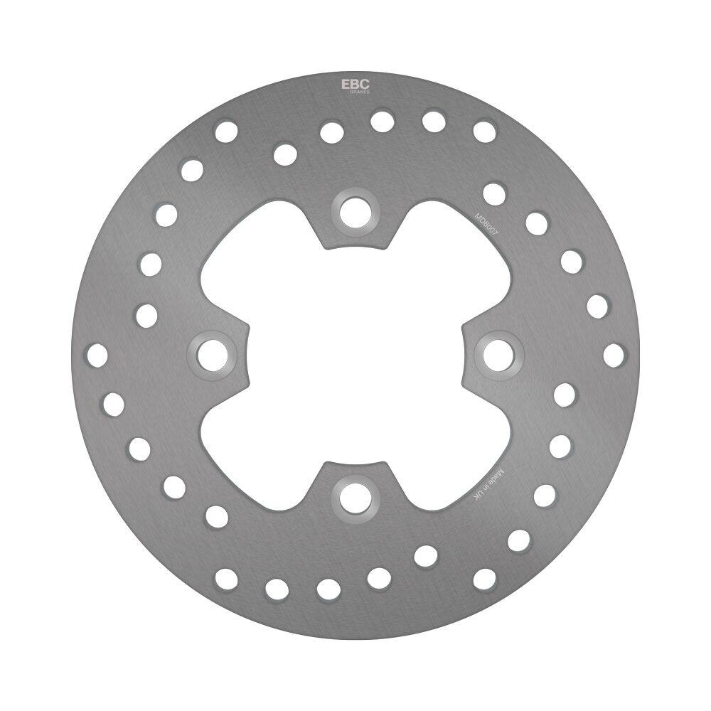 Round D-Series Fixed Offroad Brake Rotor Rear Honda ATC 250 R LC 1985-1986 / Rear Honda TRX 250 R 1986-1989 (AMERICA)