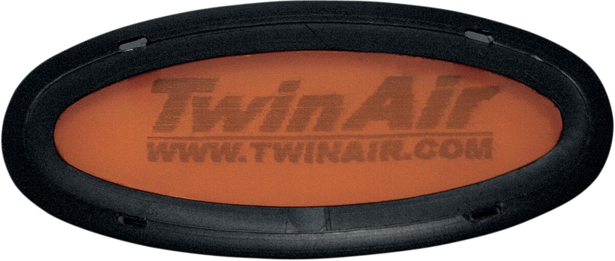 Oval Airbox Vent — Black| Orange