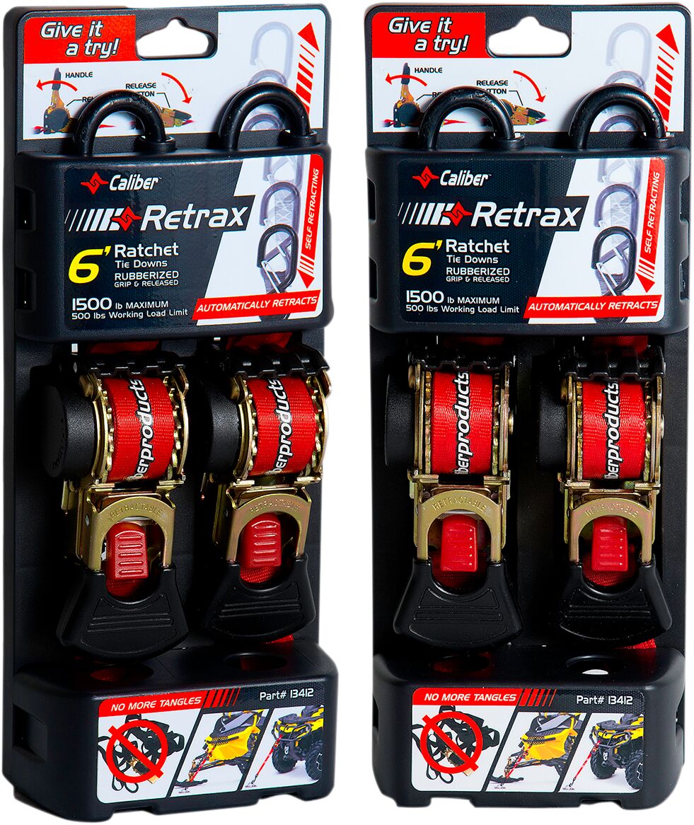 Retrax™ Straps — Red