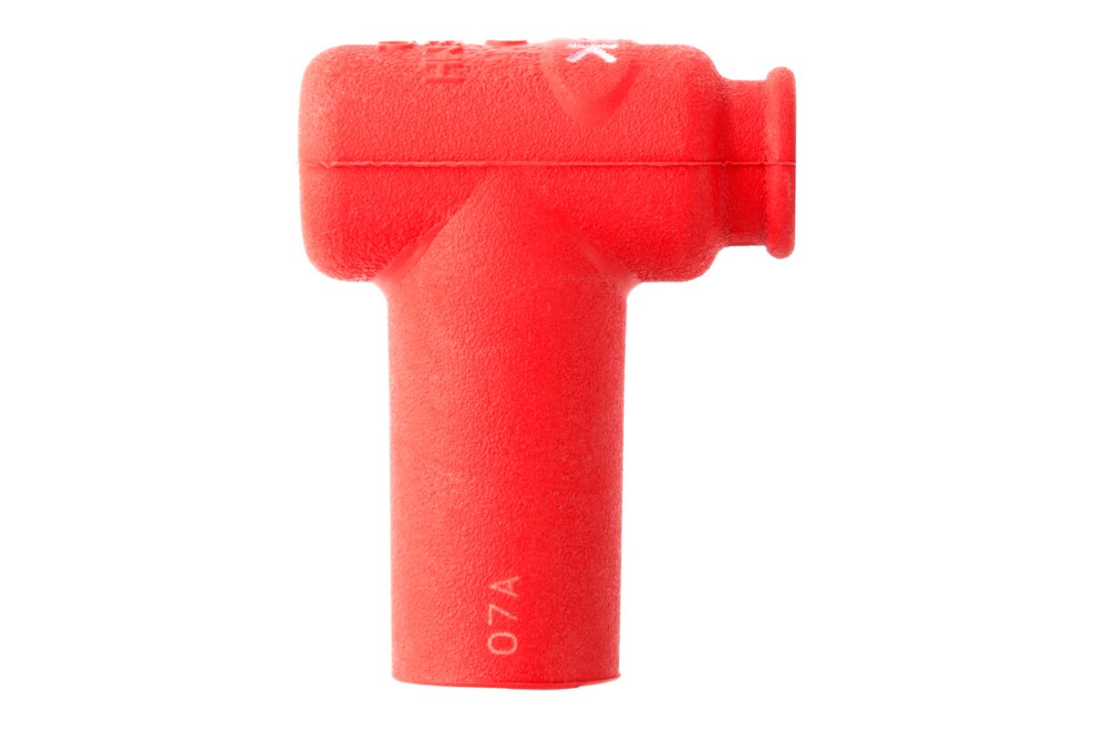 Cap for Spark Plugs — Red