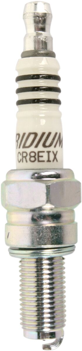 Iridium IX Spark Plug APRILIA; ARCTIC CAT (TEXTRON); BENELLI; BETA; BMW; CAGIVA; Can-Am; CCM; DERBI; ETON; GAS GAS; GENERIC (KSR MOTO); GILERA; HIGHLAND; Honda; HUSABERG; HUSQVARNA; HYOSUNG; ITALJET; Kawasaki; KOVE; KREIDLER; KTM; KYMCO; LEXMOTO; MALAGUTI; MBK; MZ; PEUGEOT; PIAGGIO; Polaris Sportsman; RIEJU; SACHS; SCORPA; SHERCO; SUZUKI; SWM; SYM; TGB; TM RACING; TRIUMPH; VESPA; Yamaha — Selected Models; See Fitment