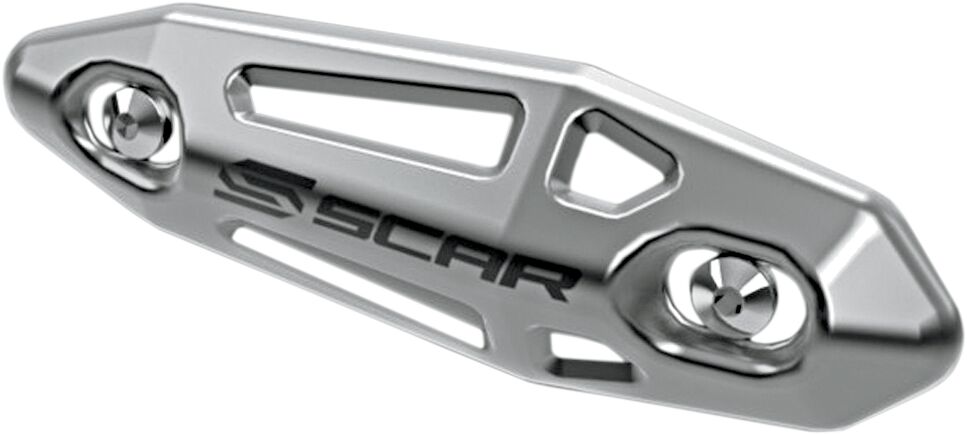 4-Stroke Exhaust Heat Protector — Silver