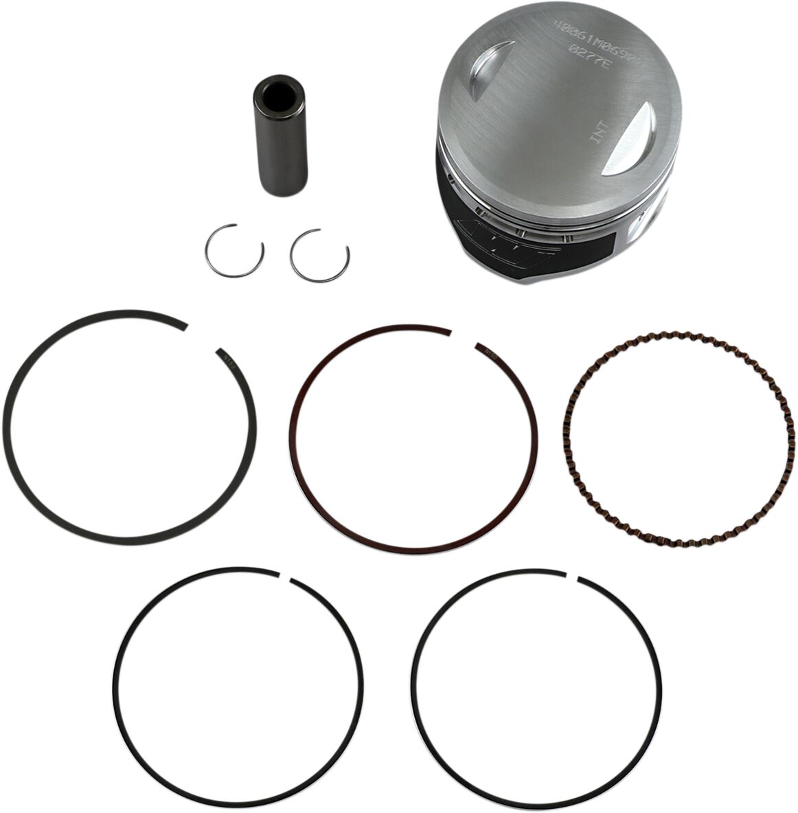 Piston Kit Forged Series for 4-Stroke Honda TRX 250 TE Fourtrax Recon ES 2002-2011 / Honda TRX 250 TE Fourtrax Recon ES 2012-2014 (AMERICA) / Honda TRX 250 TM Fourtrax Recon 2002-2011 / Honda TRX 250 TM Fourtrax Recon 2012-2014 (AMERICA) / Honda TRX 250 X Sportrax 2009, 2011-2014