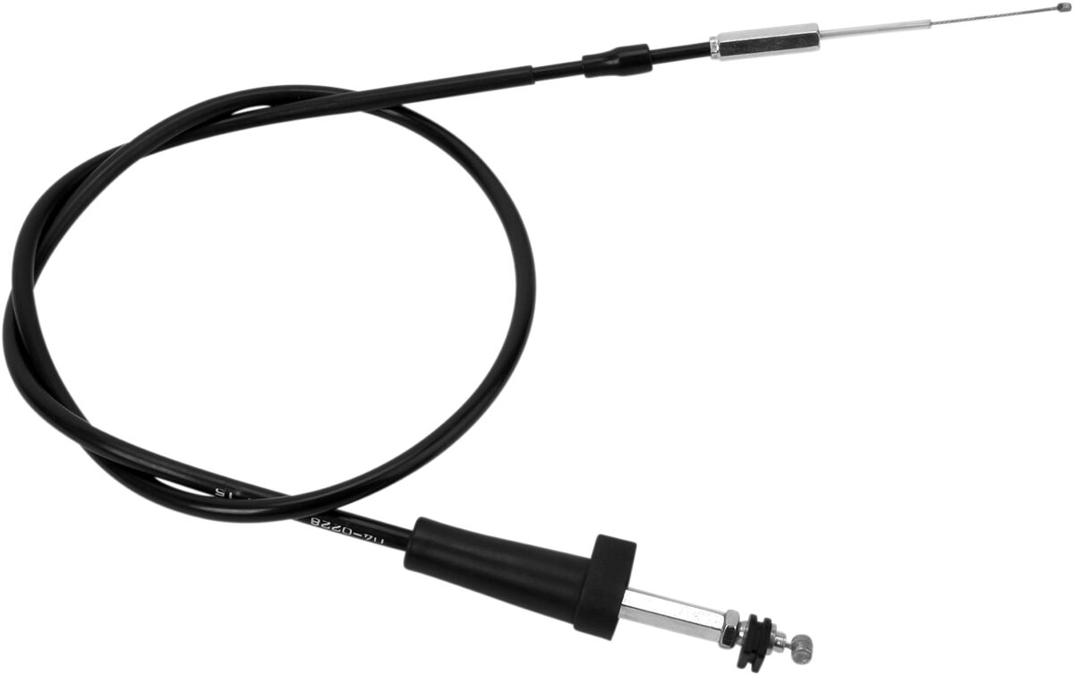 Black Vinyl Throttle Cable — 04-0228