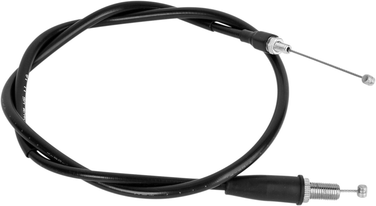 Black Vinyl Throttle Cable — 02-0408