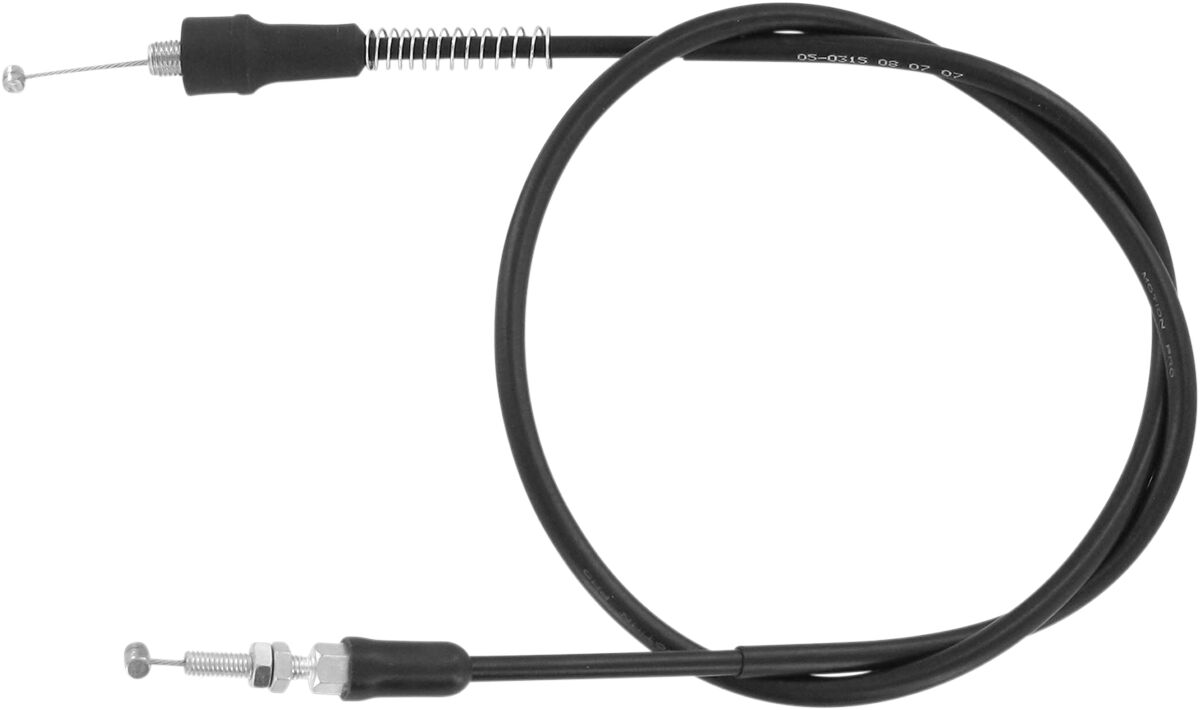 Black Vinyl Throttle Cable — 05-0315