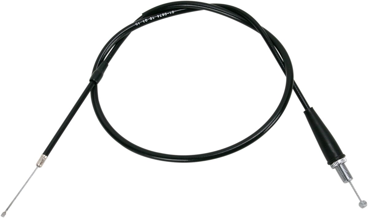 Black Vinyl Throttle Cable — 01-0874
