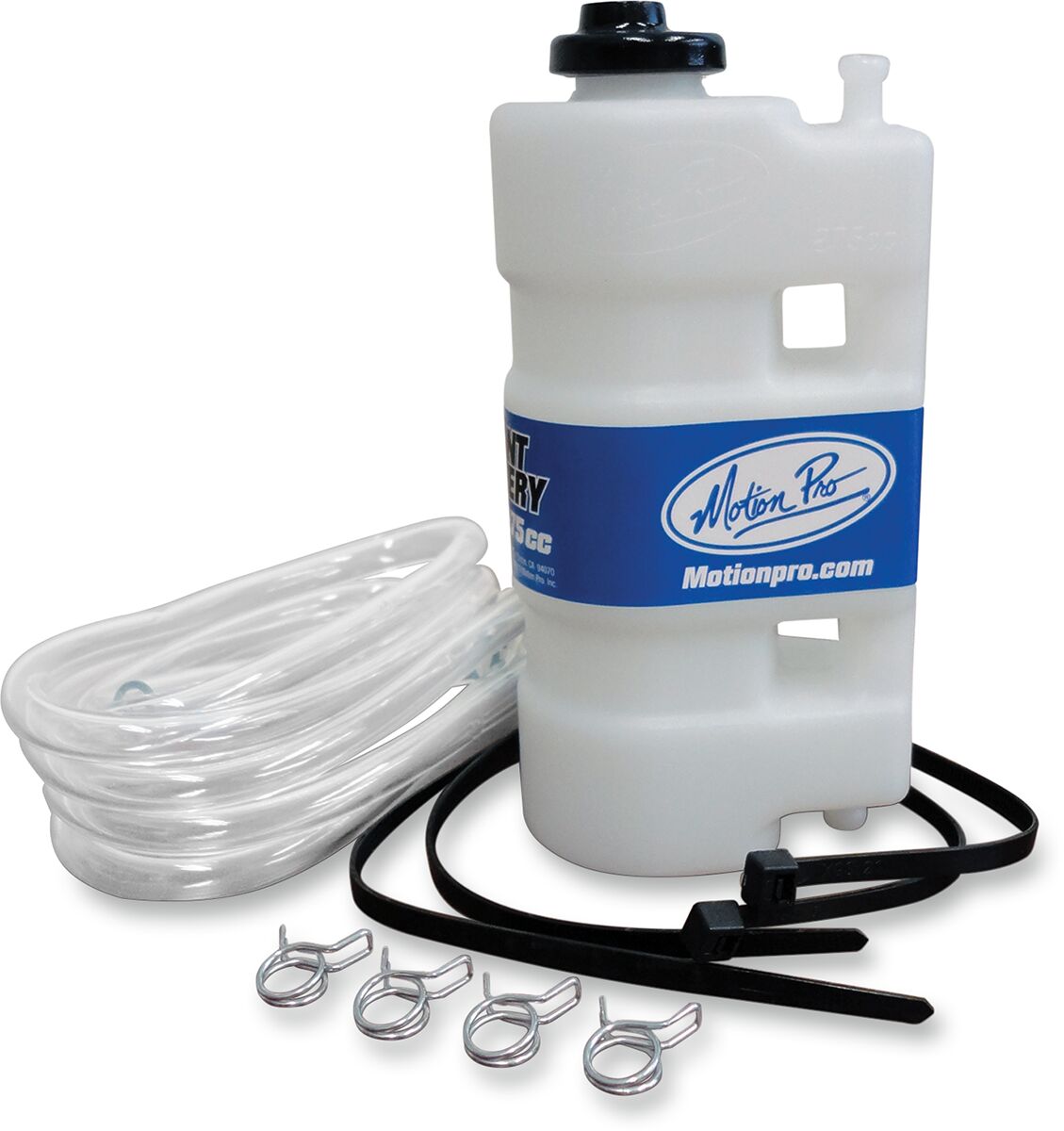 275cc Coolant Recovery Tank — Blue| White