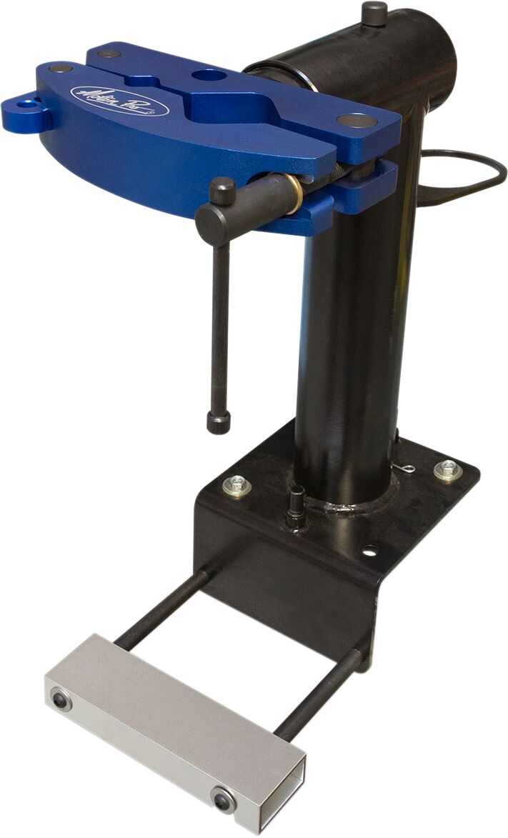 Pivot Suspension Vise — Black| Blue