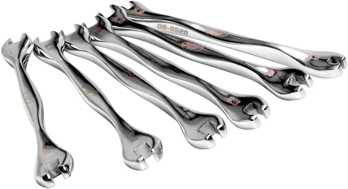 Ergo Spoke Wrench™ Set — Polished| Silver