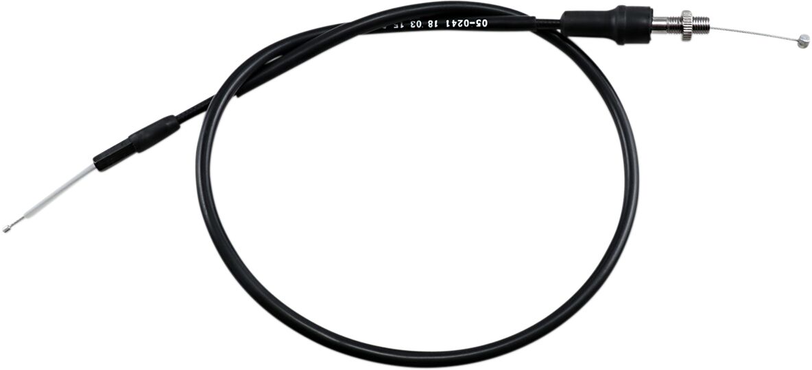 Black Vinyl Throttle Cable Yamaha YFM 660 R Raptor 2001-2005 (AMERICA) / Yamaha YFM 660 R LE Raptor Limited Edition 2003-2004 (AMERICA) / Yamaha YFM 660 R SE Raptor Special Edition 2005 (AMERICA)