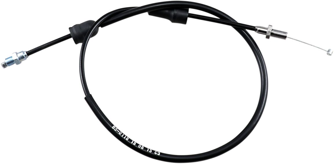 Black Vinyl Throttle Cable Yamaha YFS 200 Blaster 1988-2006 / Yamaha YFS 200 MNH Blaster Maine & New Hampshire 1991-1997 / Yamaha YFS 200 SE Blaster SE 2006