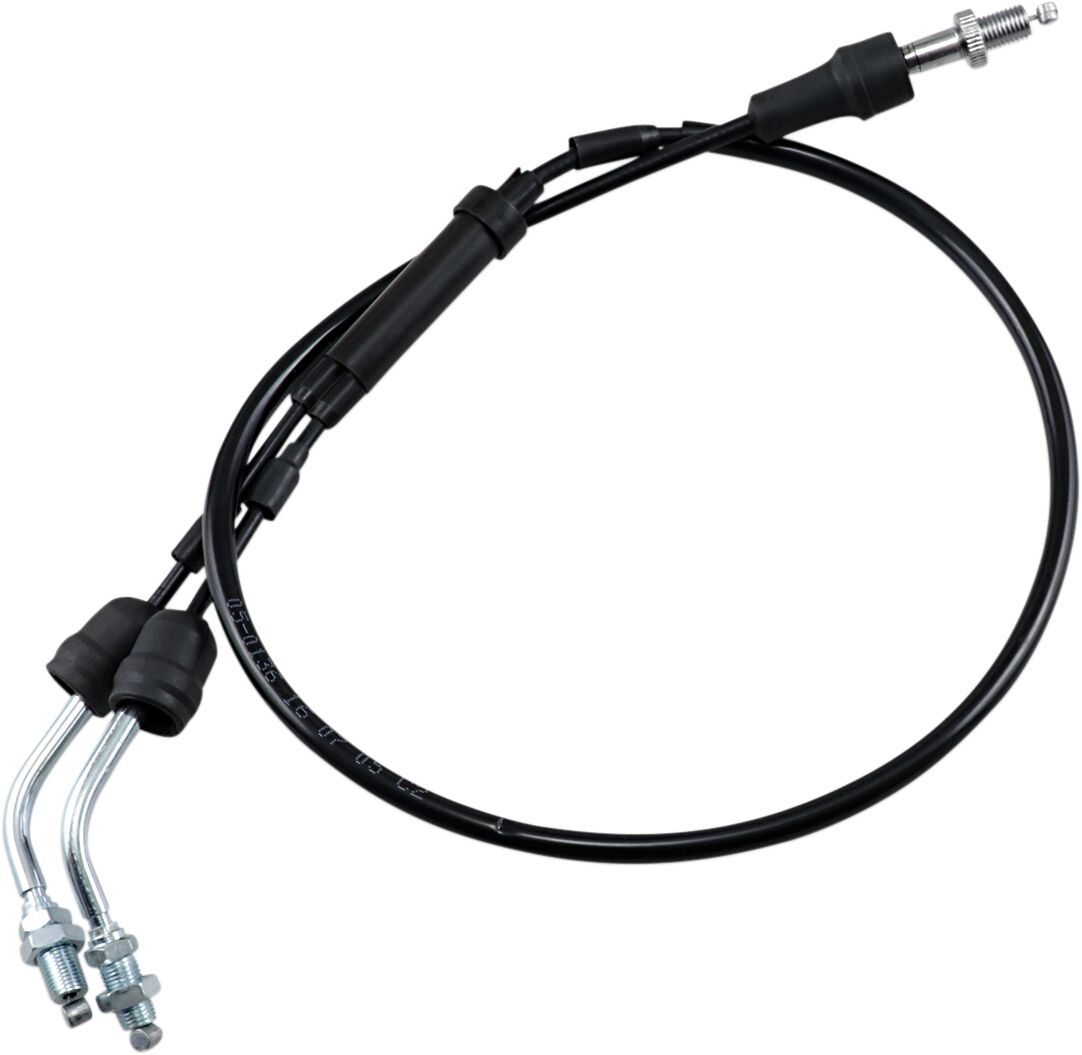 Black Vinyl Throttle Cable Yamaha YFZ 350 Banshee 1987-2006 / Yamaha YFZ 350 LE Banshee Limited Edition 2003-2004 / Yamaha YFZ 350 MNH Banshee Maine & New Hampshire 1991-1997 (AMERICA) / Yamaha YFZ 350 SE Banshee Limited Edition 2005-2006 / Yamaha YFZ 350 SP Banshee Limited Edition 2006