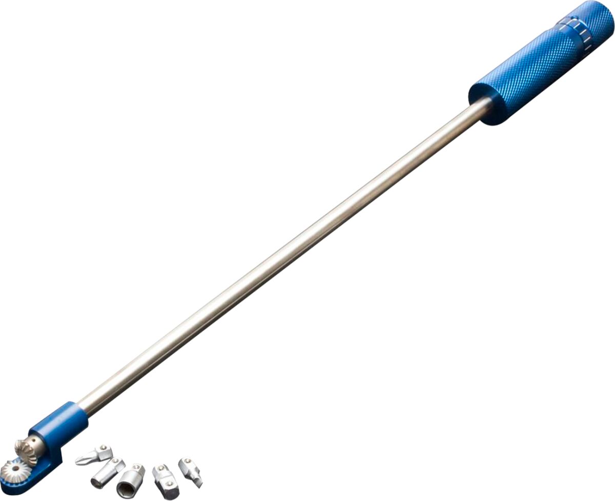 90° Carb Tool with Bits — Silver