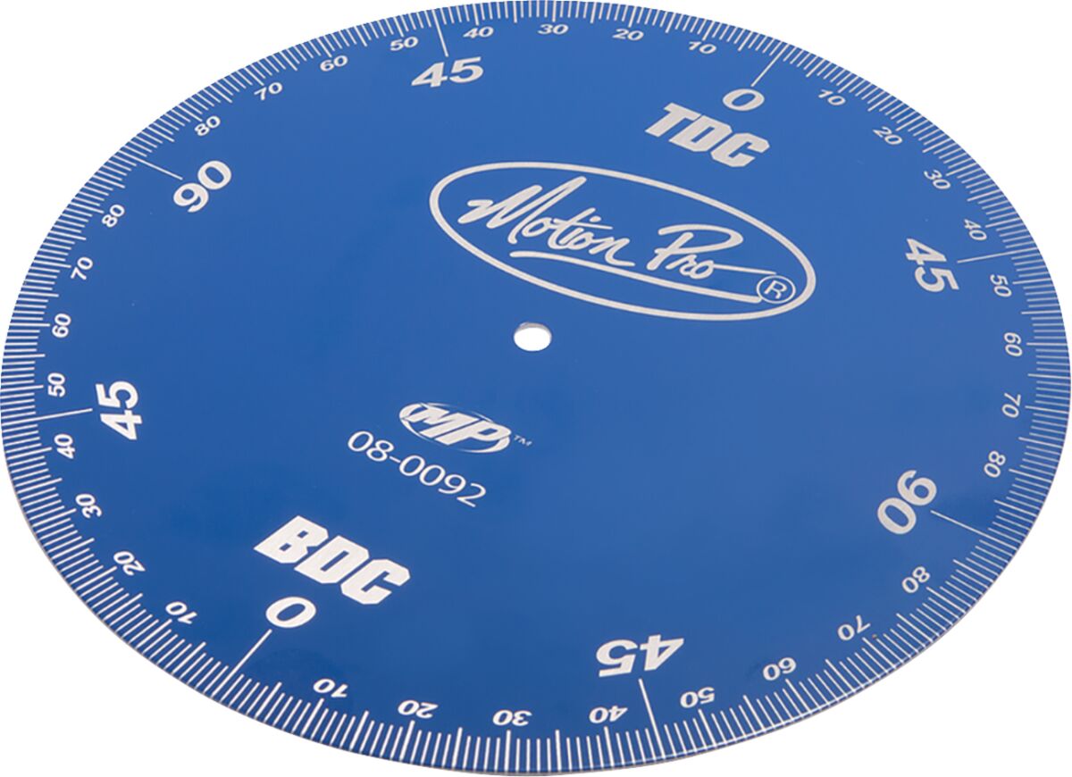 Engine Timing Degree Wheel — Anodized| Blue