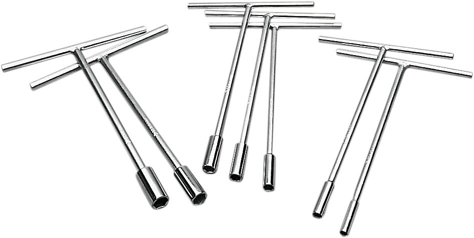 Individual Metric Socket T-Handle — Nickel Pewter