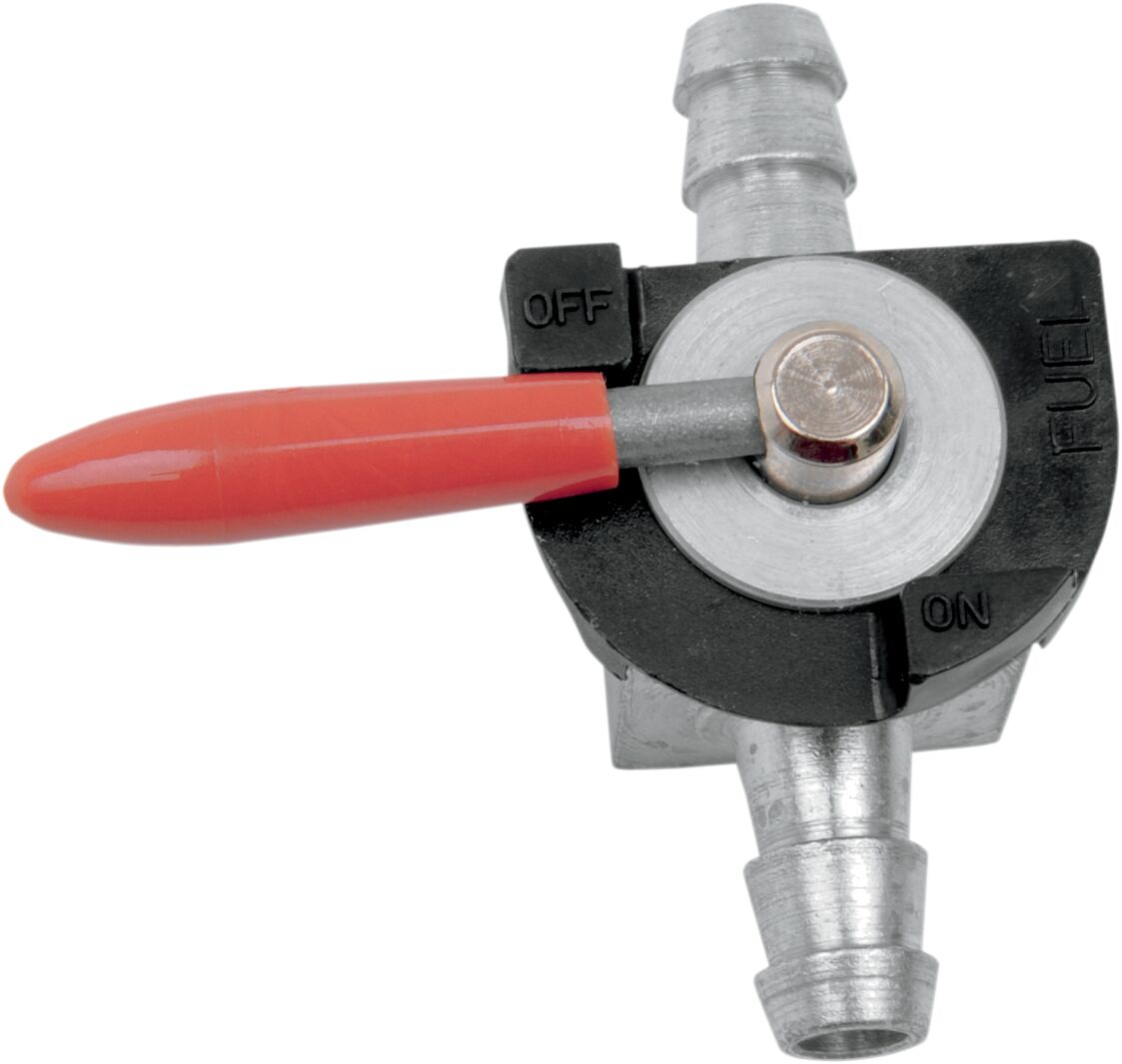 In-Line Fuel Valve — Black| Red| Silver