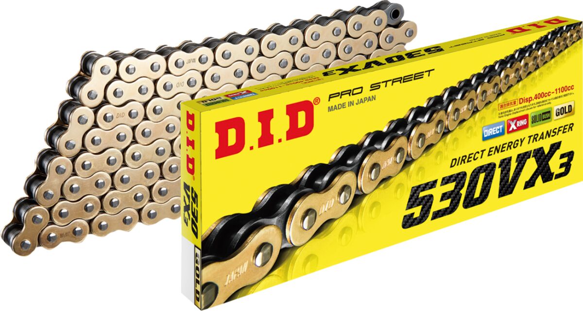 530 VX3 Chain — Gold