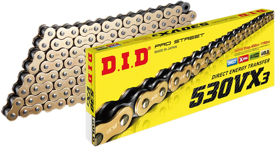 530 VX3 Chain — Gold