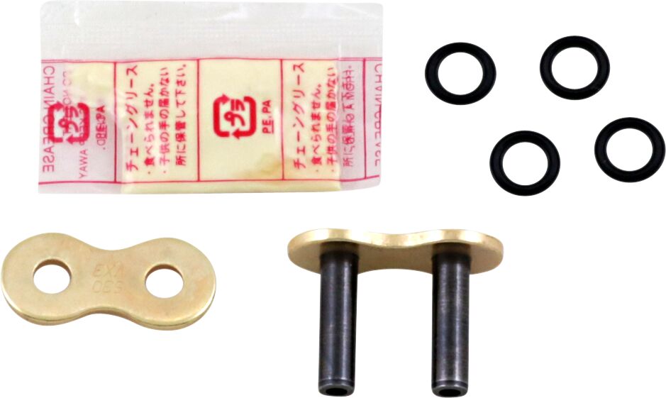 530 VX3 Rivet Connecting Link — Gold