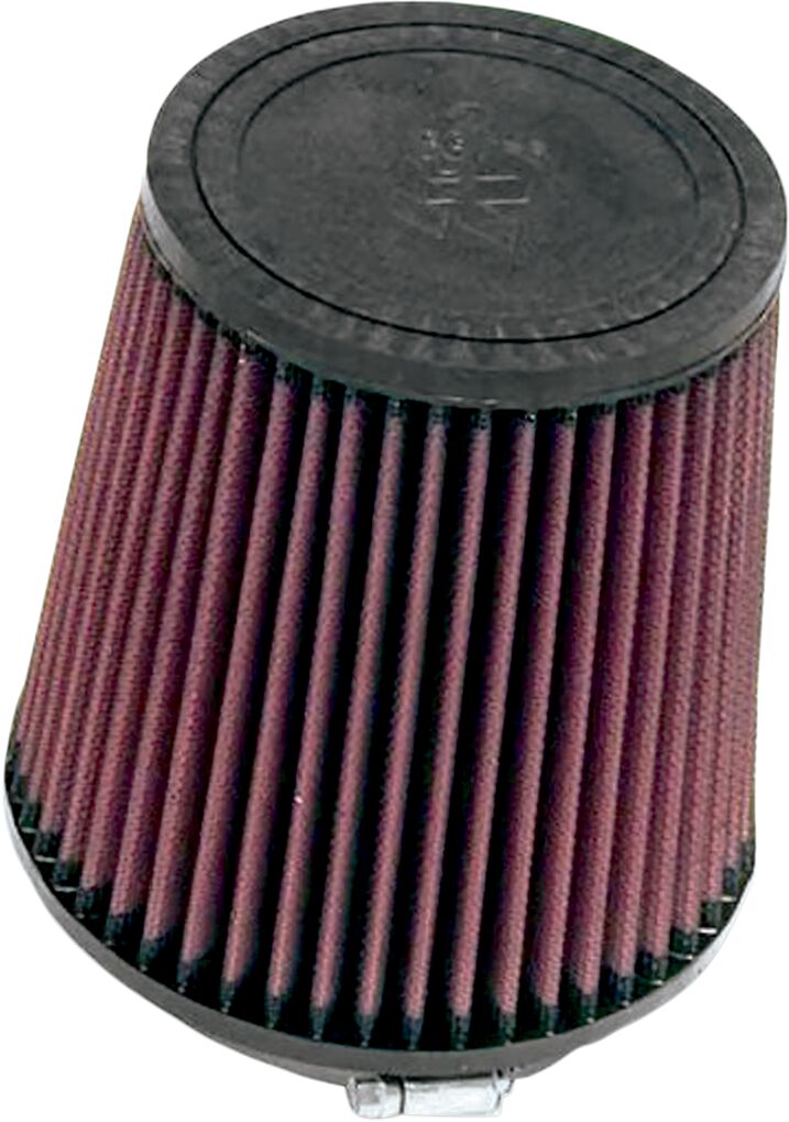 Universal Clamp-On Air Filter — Black| Red