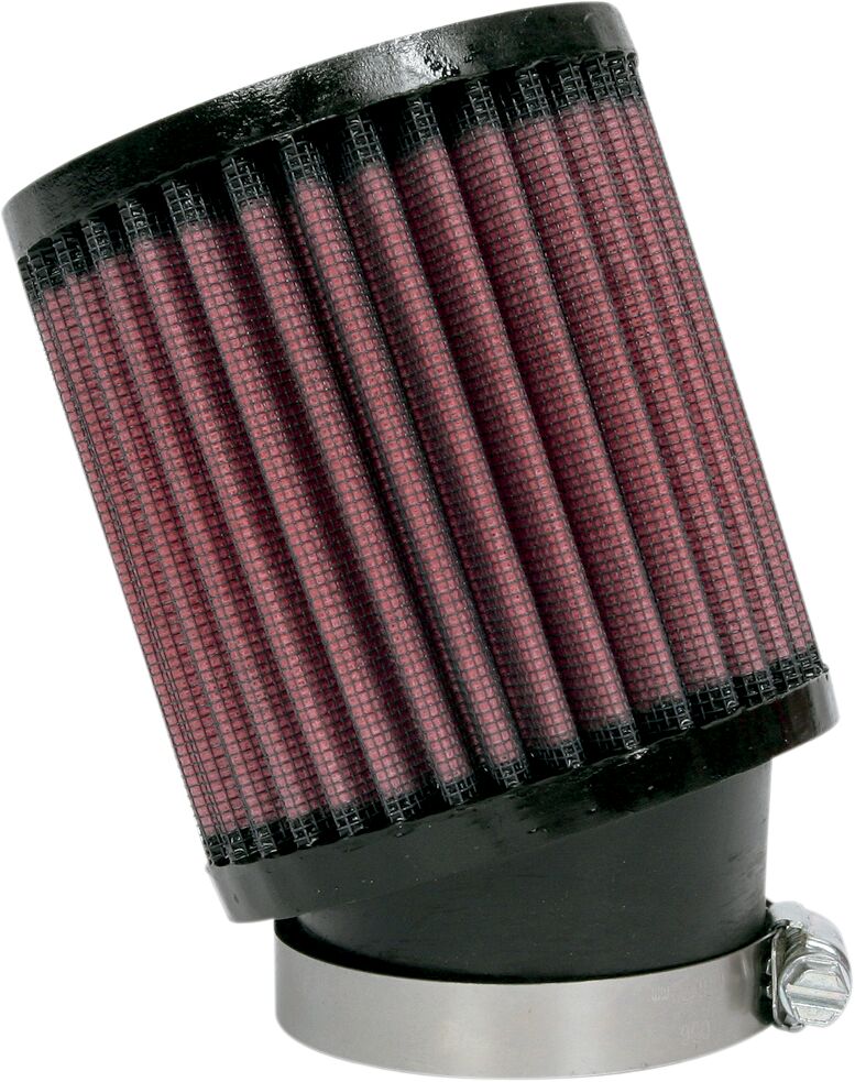 Universal Clamp-On Air Filter — Black| Red