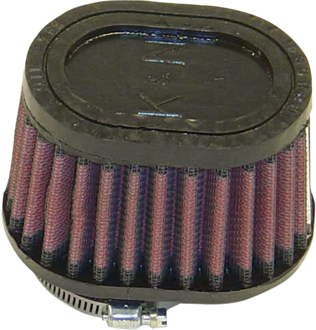 Universal Clamp-On Air Filter — Black| Red
