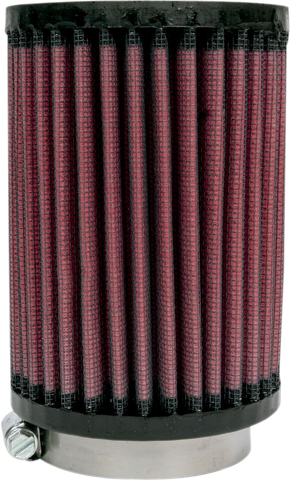 Universal Clamp-On Air Filter — Black| Red