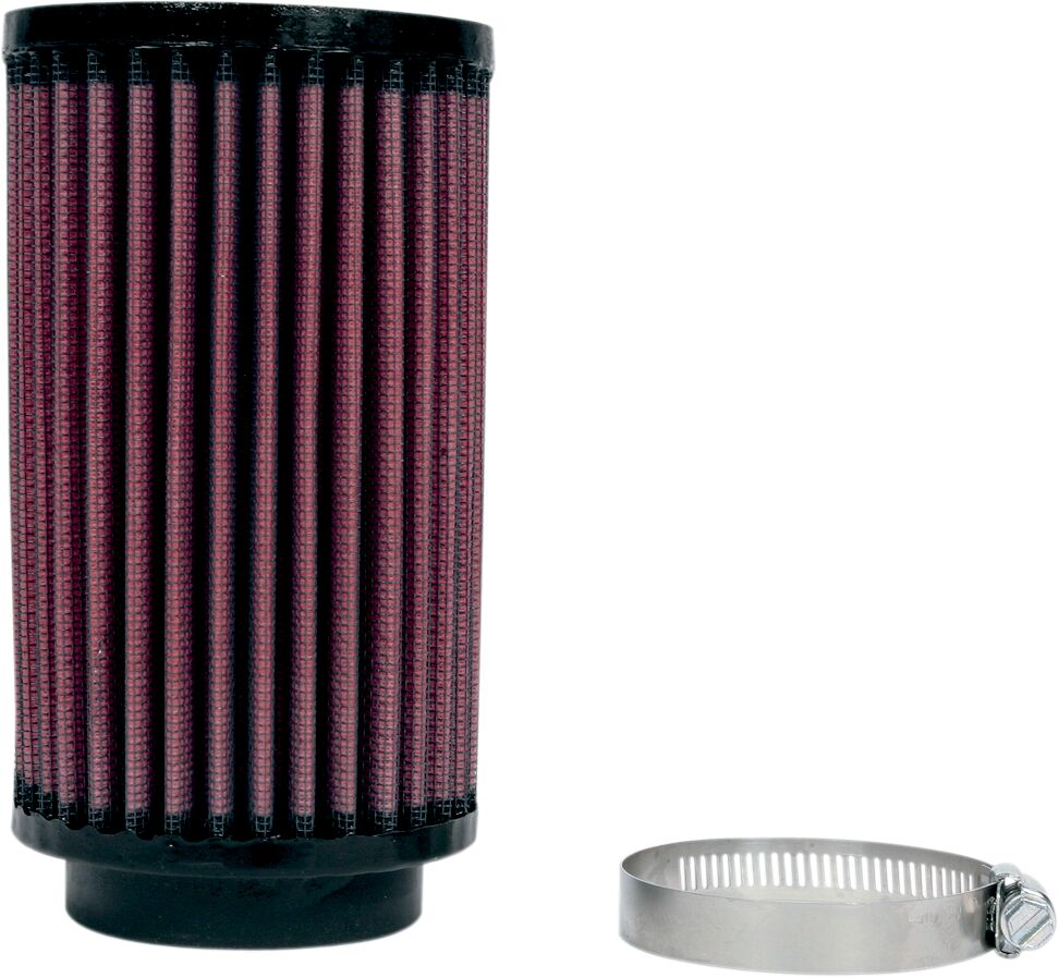 Universal Clamp-On Air Filter — Black| Red