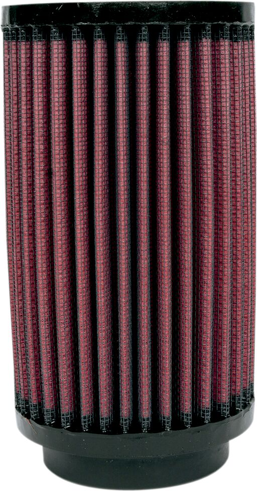 Universal Clamp-On Air Filter — Black| Red