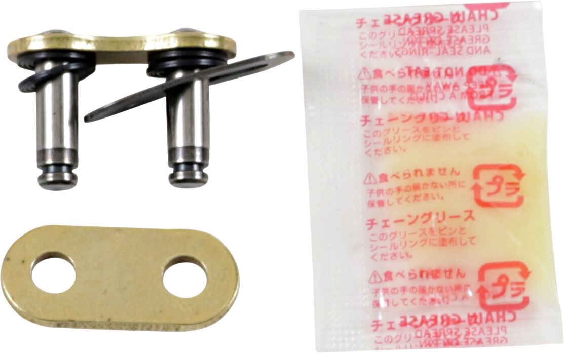 Sealed UW-Ring (MXU) Clip Connecting Link — Gold