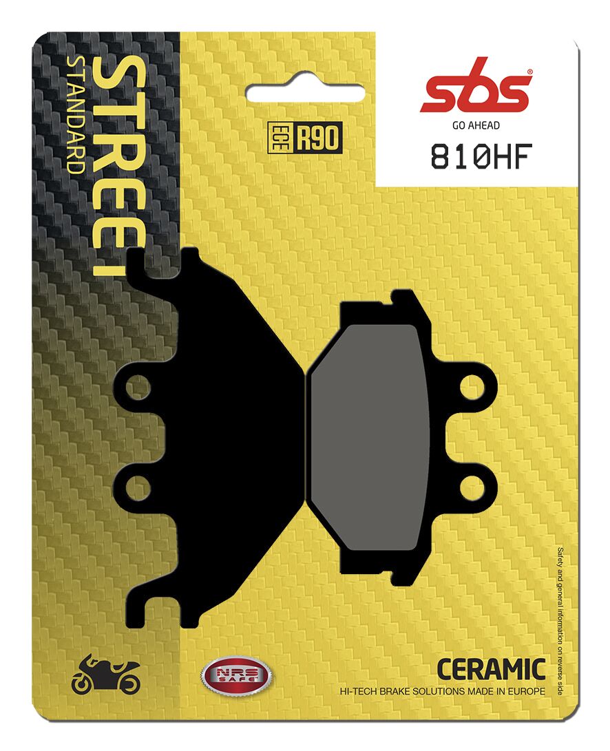 HF Street Ceramic Organic Brake Pads — 810HF