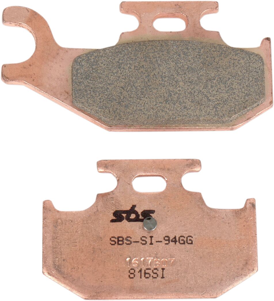 SI Offroad Sintered Brake Pads Rear Yamaha YFM 700 R Raptor 2006-2012 (AMERICA) / Rear Yamaha YXR 450 F 4X4 Rhino 2007-2009 (AMERICA) / Rear Yamaha YXR 450 FA 4X4 Rhino 2006 (AMERICA) / Rear Yamaha YXR 660 F 4X4 Rhino 2007 (AMERICA) / Rear Yamaha YXR 660 FA 4X4 Rhino 2005-2006 (AMERICA)