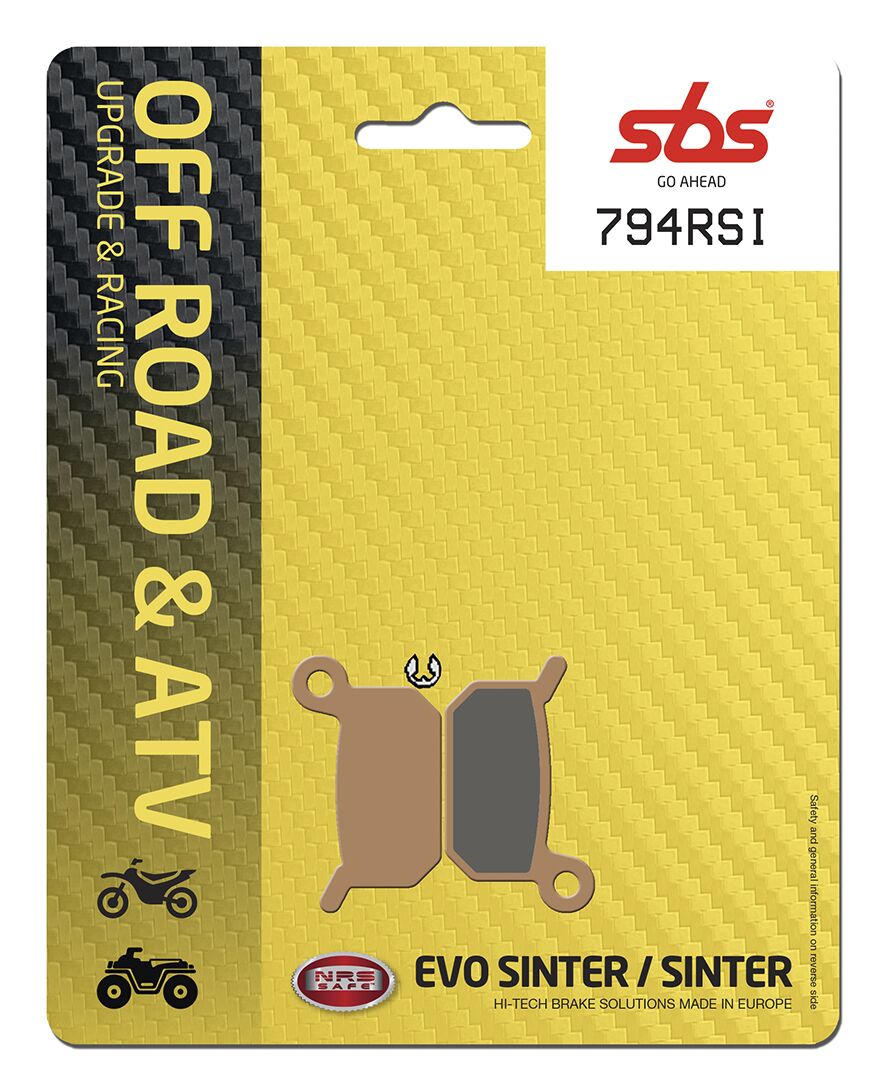 RSI Offroad Racing Sintered Brake Pads COBRA MOTO; GAS GAS; HUSQVARNA; KTM; POLINI — Selected Models; See Fitment