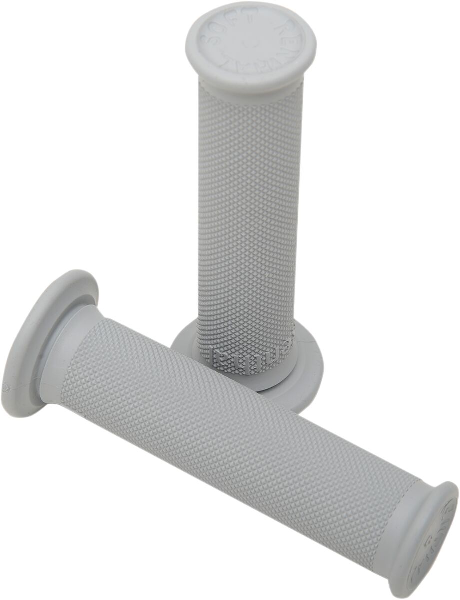 All-Diamond ATV Grips — Flat| Gray